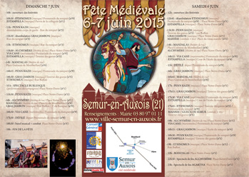 Semur 2015 programme 1