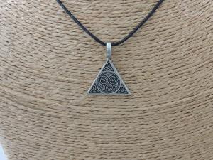 Pendentif - Triskel dans triangle