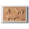 Puzzle en relief mouton/cochon