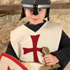 Costume de chevalier - Tabard Templier